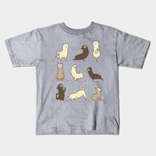 ALPACA YOGA Kids T-Shirt